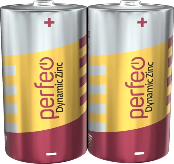 Изображение товара Комплект батареек Perfeo Dynamic Zinc PF R20/2SH