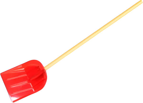 Изображение товара Лопата для уборки снега РусТрейд Зима №4 ЗИ-00735 (с черенком)