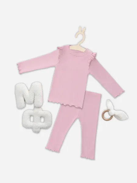 Изображение товара Комплект одежды для малышей Mark Formelle 89411 (р.68-44, пыльная роза)