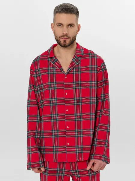 Изображение товара Комплект домашней одежды Mark Formelle 591041 (р.88-78-170/176, клетка на красном)