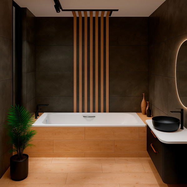 Изображение товара Ванна стальная Lauter Brio Star 150 / 21S1501 + сифон 21Y31000 (с ножками, с ручками)