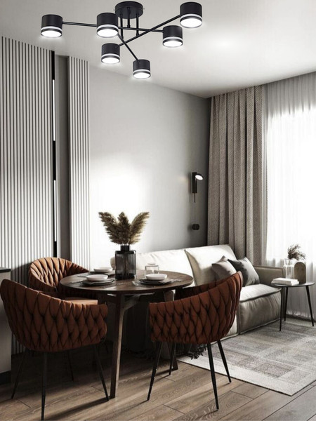 Изображение товара Люстра Aitin-Pro X1017/6 (черный)