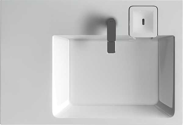 Изображение товара Умывальник Berge BRS-8055 Lux (левый, белый)