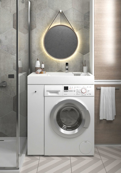 Изображение товара Умывальник Berge BRS-8055 Lux (левый, белый)