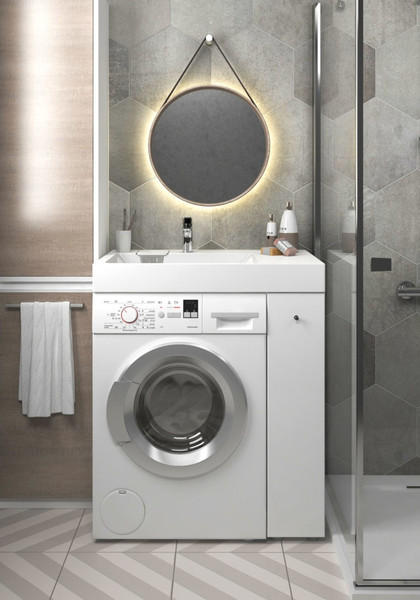 Изображение товара Умывальник Berge BRS-8055 Lux (правый, белый)