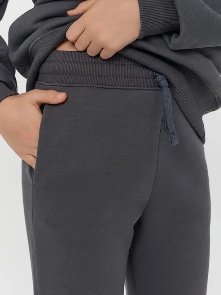 Изображение товара Брюки спортивные детские Mark Formelle 183352 (р.134-68-60, серая жемчужина)