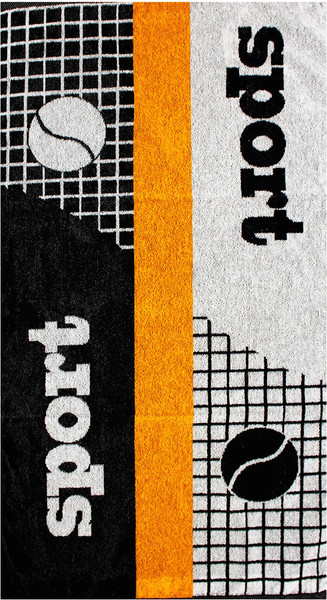 Изображение товара Полотенце Privilea Теннис 21С5 (50х90, черный)