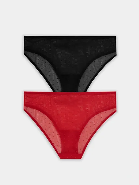 Изображение товара Комплект женских трусов Mark Formelle 412451-2 (р.94, красный)