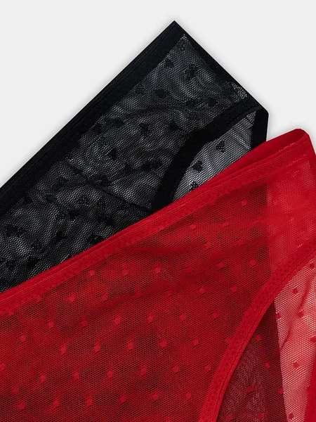 Изображение товара Комплект женских трусов Mark Formelle 412451-2 (р.98, красный)