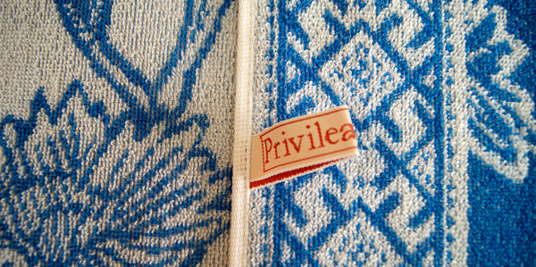 Изображение товара Полотенце Privilea Васильки 23С8 (50х90, синий)