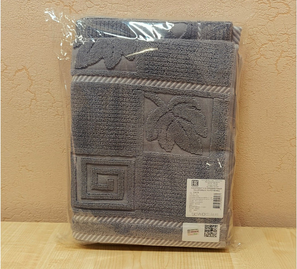 Изображение товара Набор полотенец Privilea Модерн 13К15 (серый)