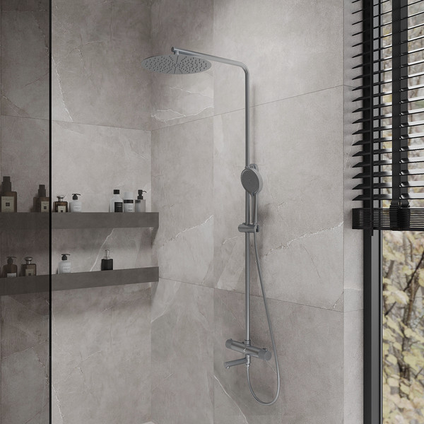 Изображение товара Душевая система со смесителем Oliveeka OL-739902-BN (никель матовый)