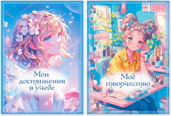 Изображение товара Папка адресная Brauberg Листы-вкладыши для портфолио школьника / 116367