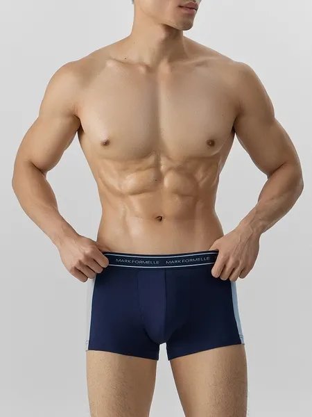 Изображение товара Трусы мужские Mark Formelle 411224 (р.94-104, глубокий синий/пыльно-голубой-1)