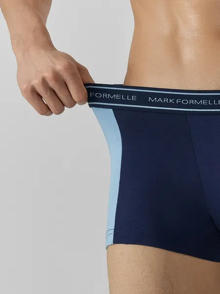 Изображение товара Трусы мужские Mark Formelle 411224 (р.94-104, глубокий синий/пыльно-голубой-1)