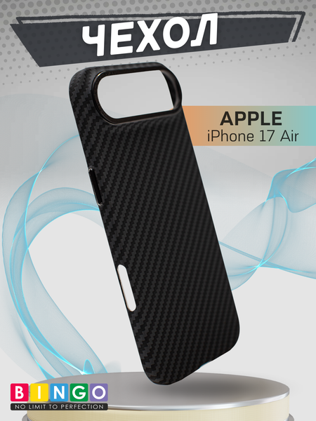 Изображение товара Чехол-накладка Bingo Carbon для Apple  iPhone 17 Air (черный)