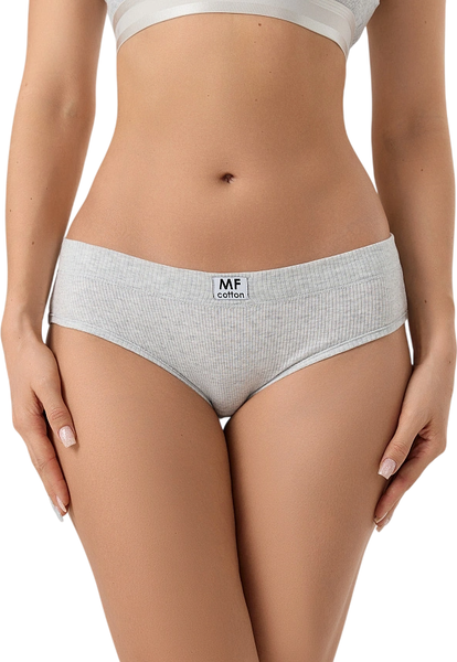 Изображение товара Трусы женские Mark Formelle 412491 (р.94, серый меланж 4306-А-1/декор)