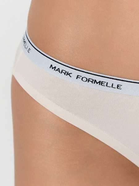 Изображение товара Комплект женских трусов Mark Formelle 412574-1-3 (р.106, молочный/морской туман/макадамия)