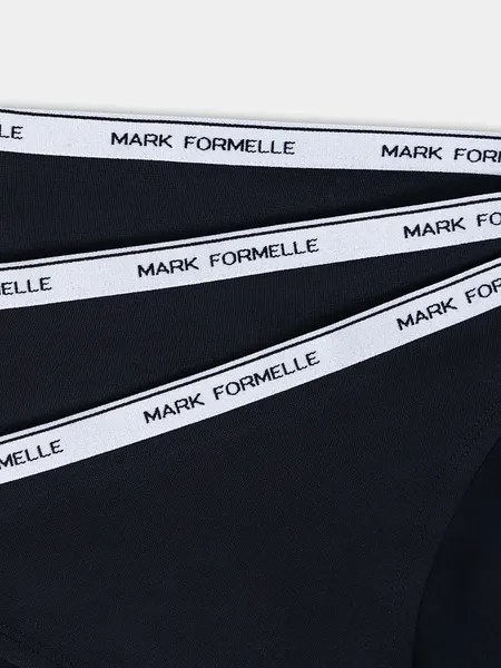 Изображение товара Комплект женских трусов Mark Formelle 412574-1-3 (р.90, черный)