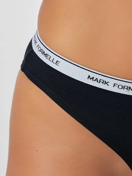 Изображение товара Комплект женских трусов Mark Formelle 412574-1-3 (р.90, черный)