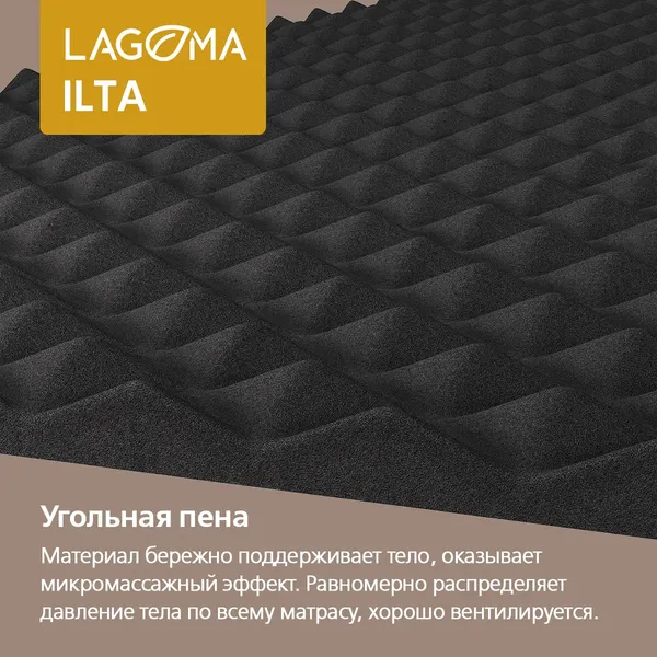 Изображение товара Кровать-тахта Involux Sale + Матрас Lagoma Ilta 90х200х18 / км0144 (белый премиум/дуб натюрель)
