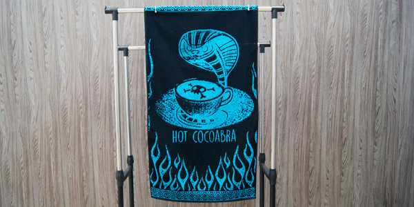 Изображение товара Полотенце Privilea Горячая кобра 23С20 (50х90, бирюзовый)