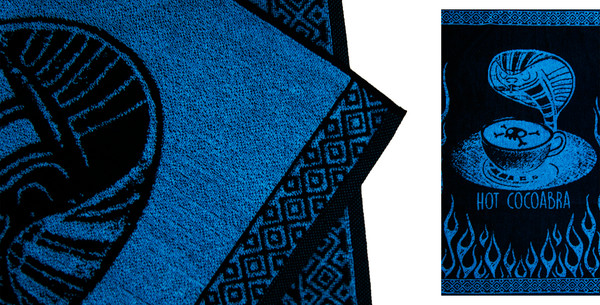 Изображение товара Полотенце Privilea Горячая кобра 23С20 (50х90, бирюзовый)