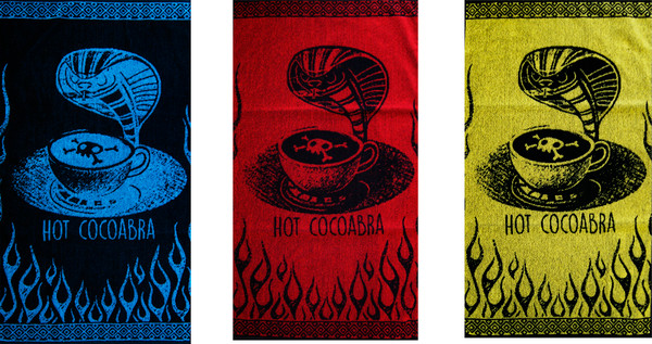 Изображение товара Полотенце Privilea Горячая кобра 23С20 (50х90, бирюзовый)