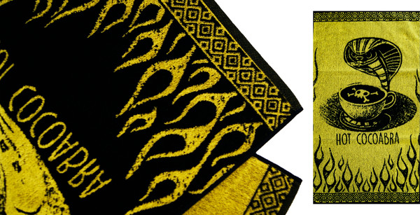 Изображение товара Полотенце Privilea Горячая кобра 23С20 (50х90, желтый)