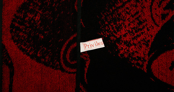 Изображение товара Полотенце Privilea Горячая кобра 23С20 (50х90, красный)