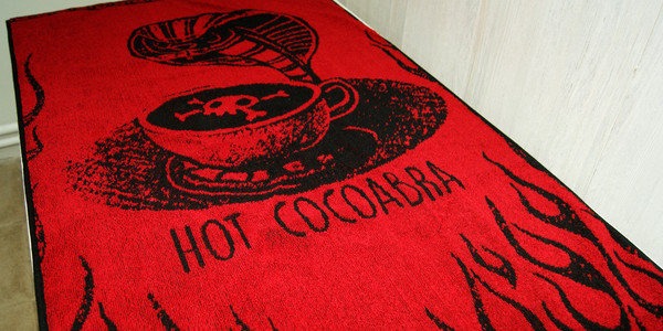 Изображение товара Полотенце Privilea Горячая кобра 23С20 (50х90, красный)