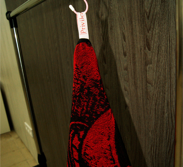 Изображение товара Полотенце Privilea Горячая кобра 23С20 (50х90, красный)