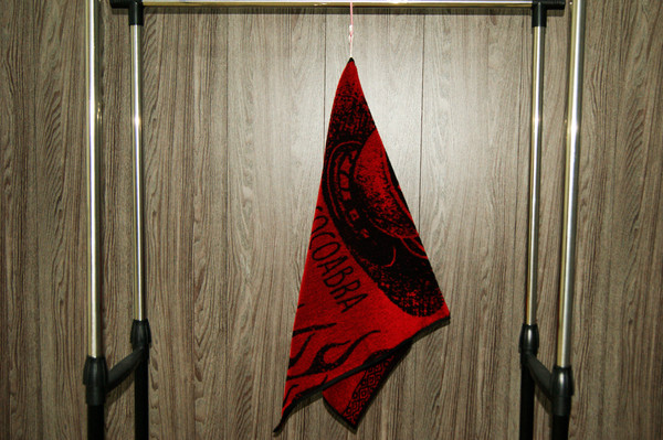 Изображение товара Полотенце Privilea Горячая кобра 23С20 (50х90, красный)