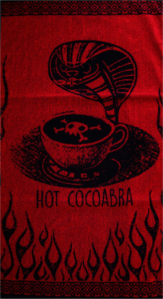 Изображение товара Полотенце Privilea Горячая кобра 23С20 (50х90, красный)