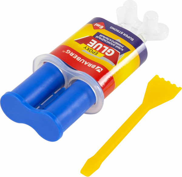 Изображение товара Клей Brauberg эпоксидный шприц / 608104 (6мл)