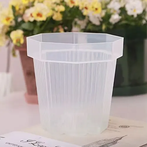 Изображение товара Вазон BOTANICA Glass с поддоном (12x12см, прозрачный)