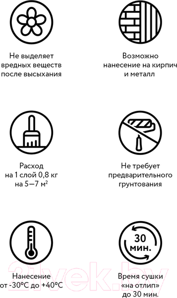 Изображение товара Эмаль Elcon Термостойкая до 700C (800г, серебристый)
