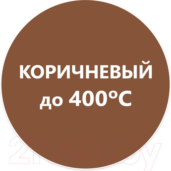 Изображение товара Эмаль Elcon Термостойкая до 400C (800г, коричневый)