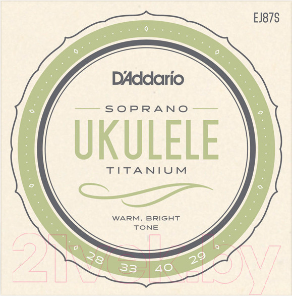 Изображение товара Струны для укулеле D'Addario EJ-87S