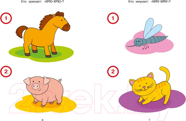 Изображение товара Развивающая книга Махаон Новые тесты. Для детей 1-2 лет (Земцова О.)