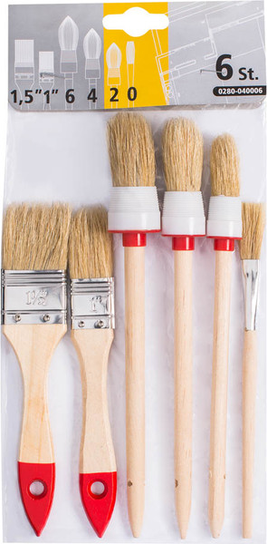 Изображение товара Набор кистей малярных Hardy 0280-040006