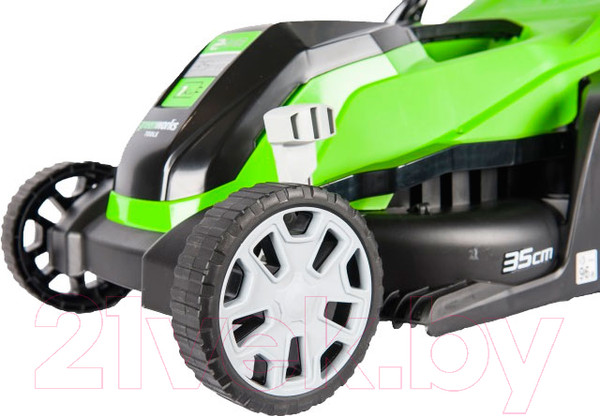 Изображение товара Газонокосилка электрическая Greenworks GLM1035 (2505107)