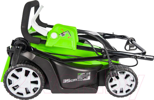 Изображение товара Газонокосилка электрическая Greenworks GLM1035 (2505107)
