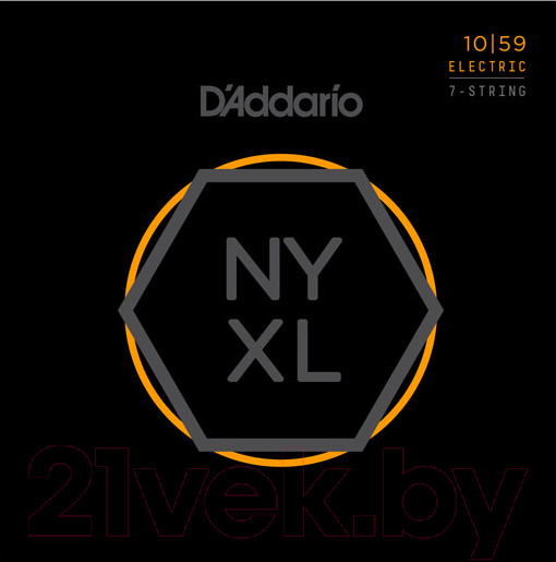 Изображение товара Струны для электрогитары D'Addario NYXL1059