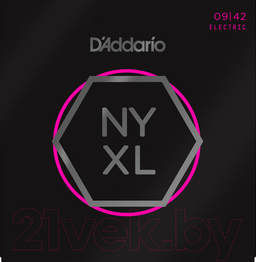 Изображение товара Струны для электрогитары D'Addario NYXLS0942