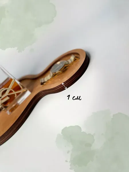 Изображение товара Набор декоративных блюд ОМурМебель Декоративные овальные (3шт, коричневый)