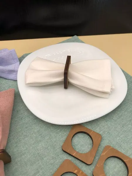 Изображение товара Набор колец для салфеток ОМурМебель Квадрат (6шт)