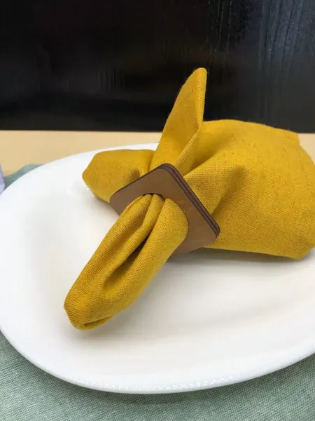 Изображение товара Набор колец для салфеток ОМурМебель Квадрат (6шт)