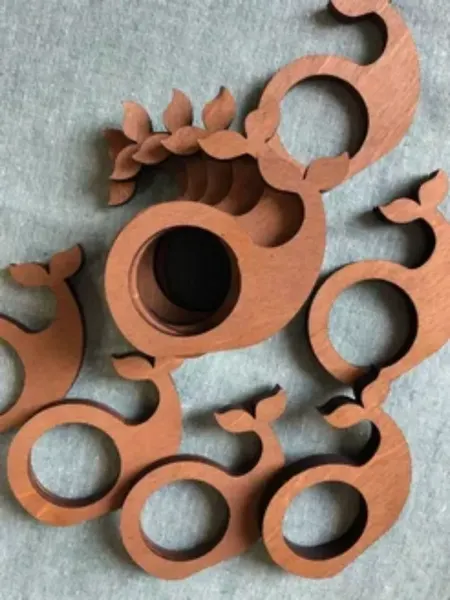 Изображение товара Набор колец для салфеток ОМурМебель Кит (12шт)