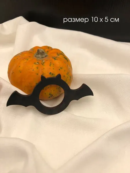 Изображение товара Набор колец для салфеток ОМурМебель Летучая мышь (6шт)